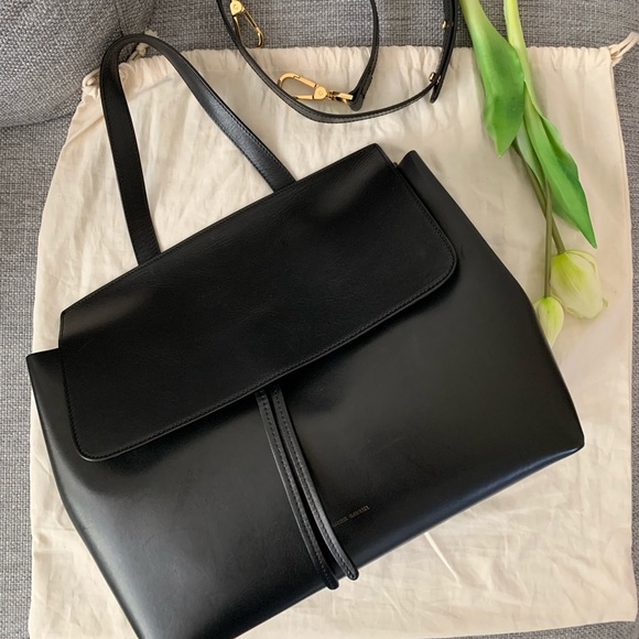 Mansur Gavriel Lady Bag (Black/Rosa) - Picture 5 of 16